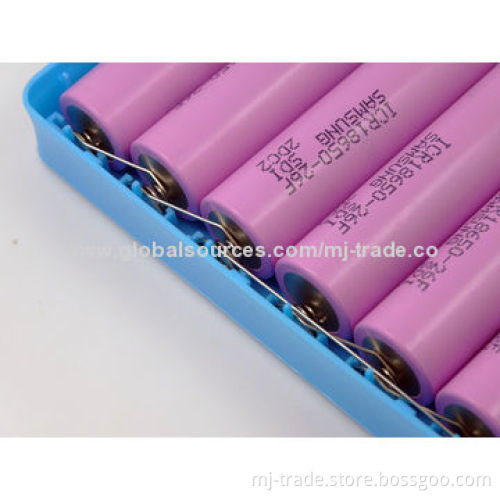 6-cell 18650 power bank, wallet no-soldering and high capacity